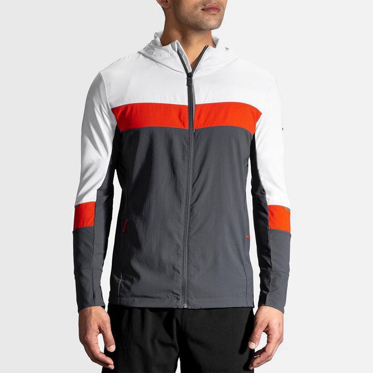 Brooks Canopy NZ - Men's Running Jackets - Multicolor (75892-RJTO)